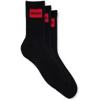 HUGO Meias Label 10267340 Red 3 Pares