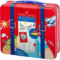 Faber Castell Estojo Com 40 Marcadores Fabercastell