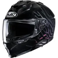 HJC i71 Celos MC5 Capacete Integral Preto/Cromado XL