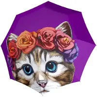 Doppler Folding umbrella Modern Art Magic Little Beauty 74615724