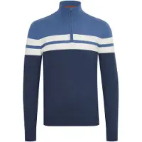 Blend Pullover 'Naresh' azul / branco