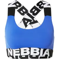 Nebbia Top Desportivo De Suporte Médio Criss Cross Iconic