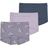 Name it Cueca navy / lilás / roxo pastel / vermelho