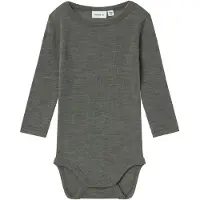 Name it Body De Manga Comprida Wang Wool Needle Solid