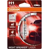 Osram Lâmpada H1 P14.5s 12v-55w Night Breaker Laser Blister