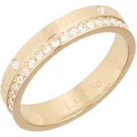 Tommy Hilfiger Anello Placcato Oro Cristalli Mini Crystals 2780911 Circuito 54 Mm — Anello