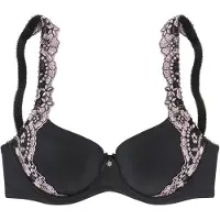 LASCANA Soutien 'Wanda' rosa pastel / preto