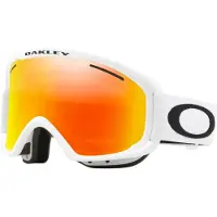 Oakley - Máscaras ski - O-Frame 2.0 Pro M Matte White Fire Iridium & Persimmon para Unissexo - Branco