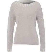 HEINE Pullover cinzento / branco