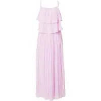 Vila Vestido Sem Mangas Chiffan Pleat
