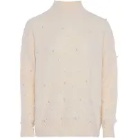 Nascita Pullover branco pérola / branco lã