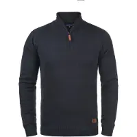 Blend Pullover 'Robin' navy / castanho / cinzento-prateado