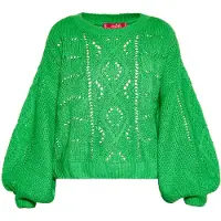 Swirly Pullover verde