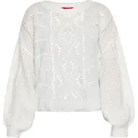 Swirly Pullover branco
