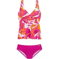 Sunseeker Tankini tangerina / rosa / branco