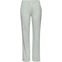 s.Oliver Calças de pijama verde pastel / branco