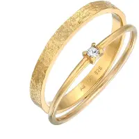 Elli Anel ouro / transparente