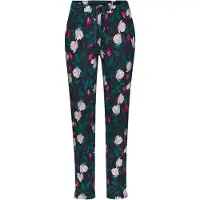 s.Oliver Calças de pijama marinho / esmeralda / vermelho vinho / branco