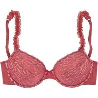 LASCANA Soutien bege / vermelho