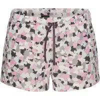 Vivance Calças de pijama 'Dreams' bege / cinzento / cor-de-rosa / preto