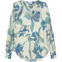 LASCANA Blusa creme / azul claro