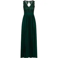 Kraimod Vestido de festa verde escuro