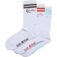 Karl kani Meias 'KA243-037-1' mistura de cores / branco