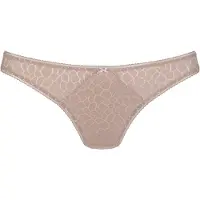LASCANA Tanga roxo escuro