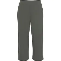 LASCANA Calças de pijama verde escuro