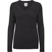Oxmo Pullover 'Ilva' preto / mosqueado preto