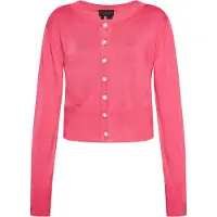 NAEMI Casaco de malha rosa