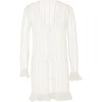 NAEMI Casaco de malha branco natural
