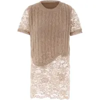 ZITHA Pullover bege escuro