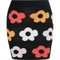 Swirly Saia laranja / melancia / preto / branco