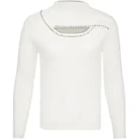 Nolie Pullover transparente / branco