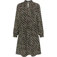 Dreimaster Klassik Vestido ouro / preto