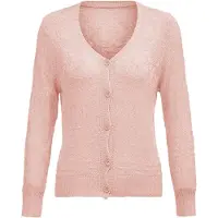 SANIKA Casaco de malha cor-de-rosa