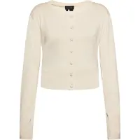 NAEMI Casaco de malha creme