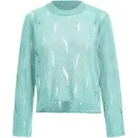 Swirly Pullover aqua