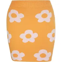 Swirly Saia laranja / branco