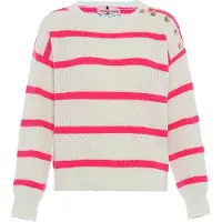 Nascita Pullover ouro / rosa / offwhite