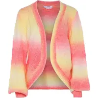 Mymo Casaco de malha amarelo / cor-de-rosa