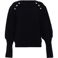 Nascita Pullover preto