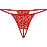 TEYLI Tanga 'Osa' vermelho