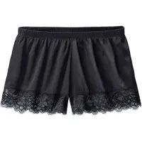 LASCANA Calças de pijama preto