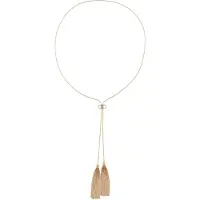 Liu Jo Collana Lunga Acciaio Placcato Oro Fashion Lj2647 — Collana