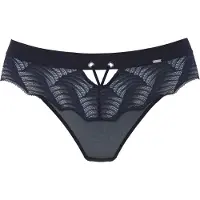 LASCANA Tanga azul escuro