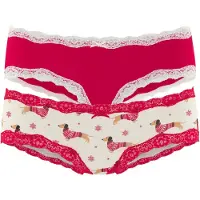 LASCANA Cueca creme / mistura de cores / arando