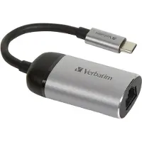 Verbatim Adaptador Usb-c Gigabit Ethernet 10 Cm