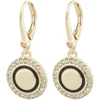 DKNY Brincos ouro / preto / transparente